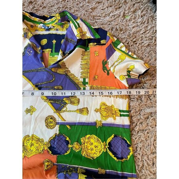 Vintage nautical theme coastal micro mini dress or‎ tunic size xs - Picture 6 of 6